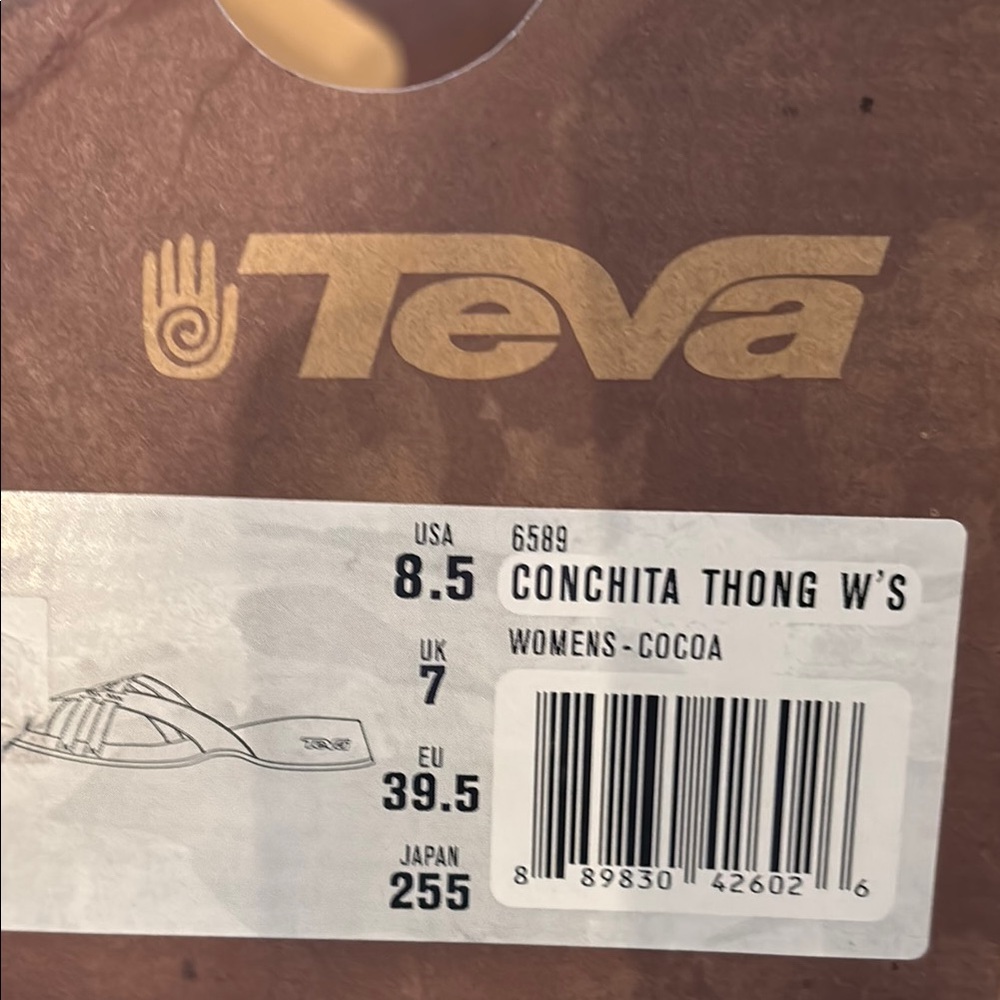 Teva Women's Brown Sandals NWT - Picture 3 of 8